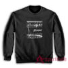Pp Very Hard Music Sheet Sweatshirt