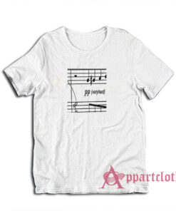 Pp Very Hard Music Sheet T-Shirt