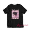 The Beast Inside Me Funny Cat Meme T-Shirt
