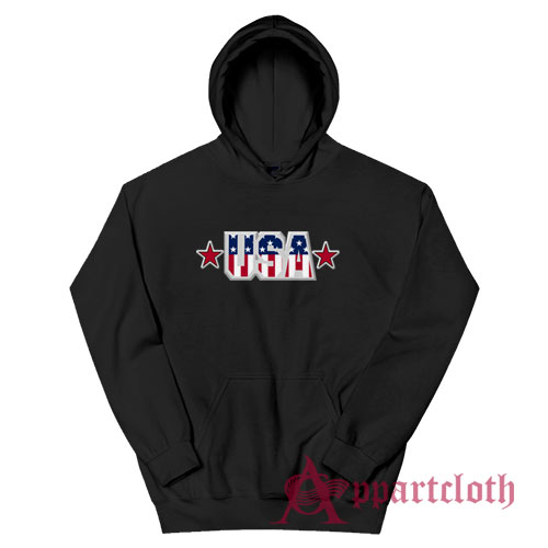 Will Ferrell USA American Flag Hoodie