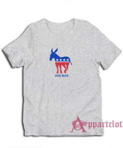 Ass Man Democratic Party Donkey JD Scrubs T-Shirt