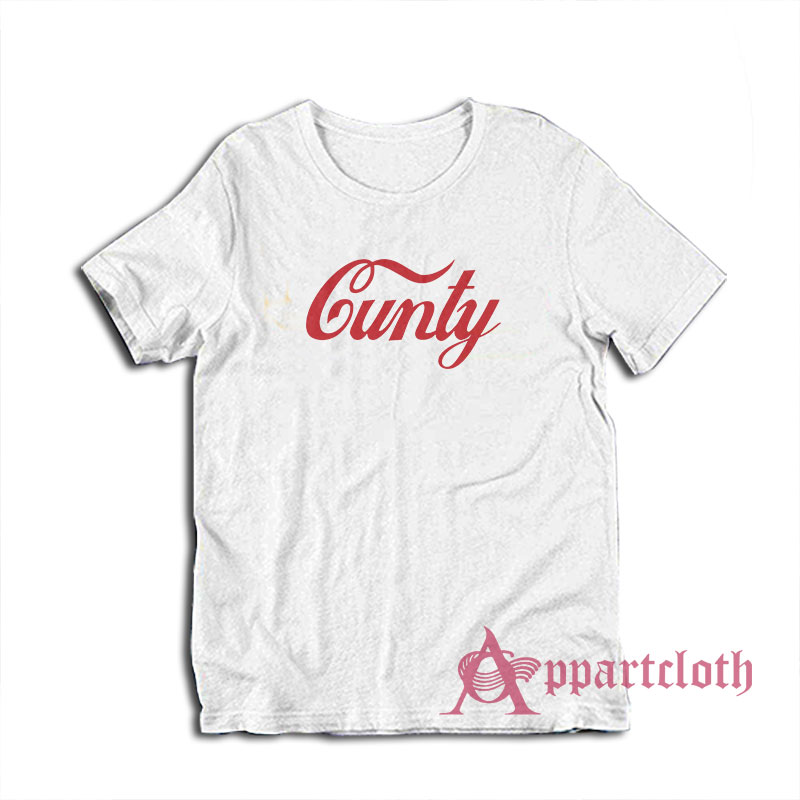 Cunty Coca Cola Parody T-Shirt