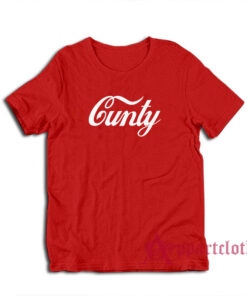 Cunty Coca Cola Parody T-Shirt