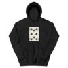Eight of Spades Vintage Playing Card Hoodie