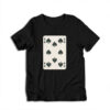 Eight of Spades Vintage Playing Card T-Shirt