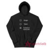 Single Taken Cursed or Some Shit Hoodie