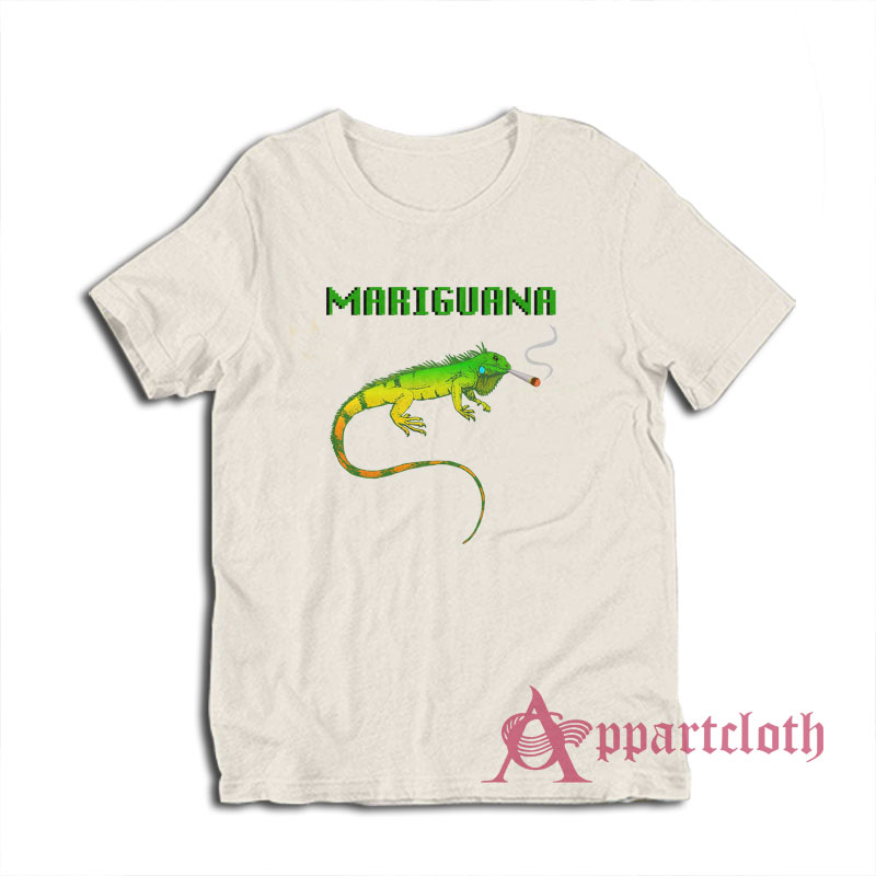 Mariguana Funny Iguana T-Shirt