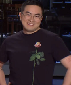 Rose Print Saturday Night Live Bowen Yang T-Shirt