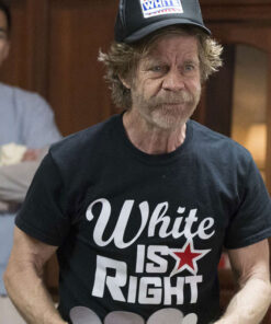 White Is Right Frank Gallagher Shameless T-Shirt
