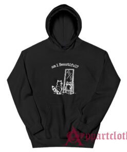 Am I Beautiful Funny Raccoon Hoodie