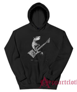 Capybara Playing Guitar Hoodie