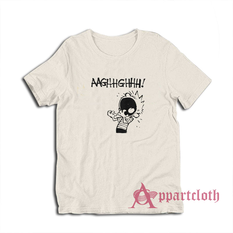 Frustrated Calvin Screaming T-Shirt