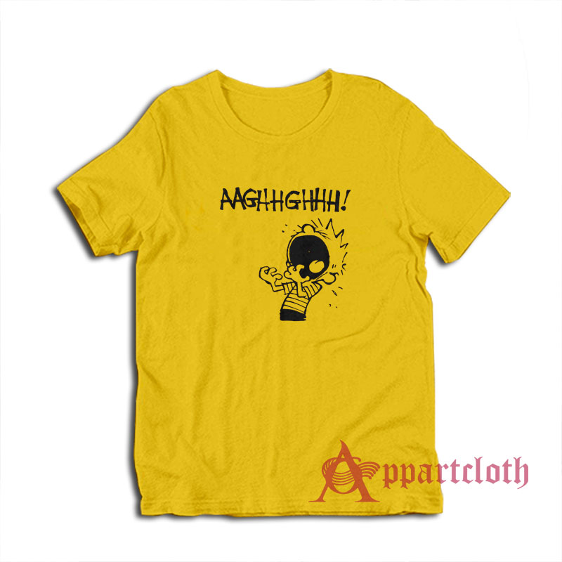 Frustrated Calvin Screaming T-Shirt