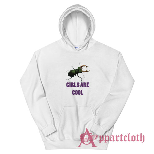 Girls Are Cool Beetle Hoodie