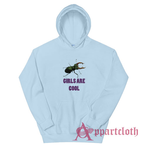 Girls Are Cool Beetle Hoodie