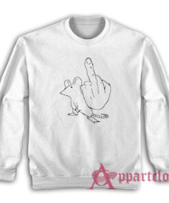 Mouse Middle Finger Funny Sweatshirt