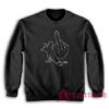 Mouse Middle Finger Funny Sweatshirt