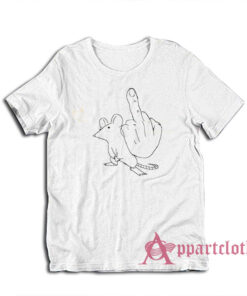 Mouse Middle Finger Funny T-Shirt
