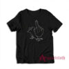 Mouse Middle Finger Funny T-Shirt