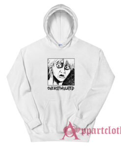 Overstimulated Funny Anime Hoodie