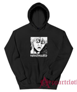 Overstimulated Funny Anime Hoodie