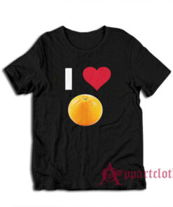 I love Orange T-Shirt