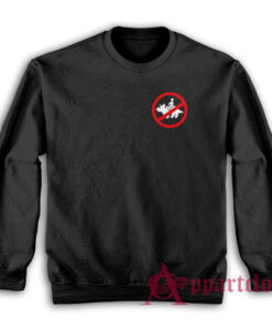 No Riding Triceratops Sweatshirt