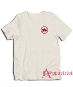 No Riding Triceratops T-Shirt