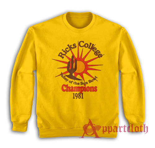 Ricks College Napoleon Dynamite Sweatshirt