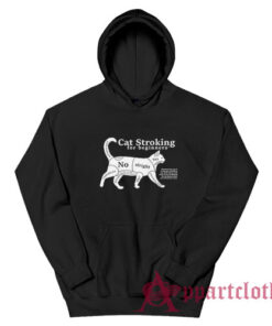Cat Stroking for Beginners Hoodie