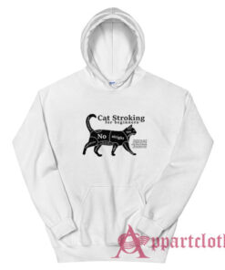 Cat Stroking for Beginners Hoodie