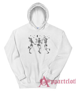 Dancing Skeleton 90s Vintage Hoodie