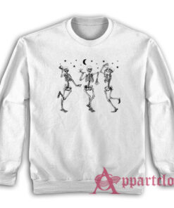 Dancing Skeleton 90s Vintage Sweatshirt