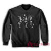 Dancing Skeleton 90s Vintage Sweatshirt