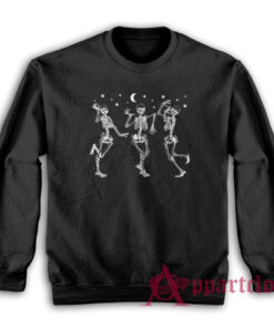 Dancing Skeleton 90s Vintage Sweatshirt