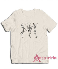 Dancing Skeleton 90s Vintage T-Shirt