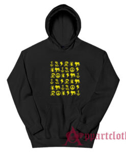 Jesse Pinkman Yellow Icons Breaking Bad Hoodie