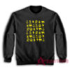 Jesse Pinkman Yellow Icons Breaking Bad Sweatshirt