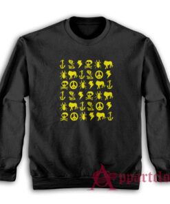 Jesse Pinkman Yellow Icons Breaking Bad Sweatshirt