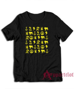 Jesse Pinkman Yellow Icons Breaking Bad T-Shirt