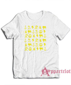 Jesse Pinkman Yellow Icons Breaking Bad T-Shirt