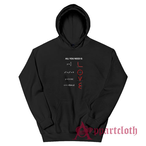 Love Math Graphs Hoodie