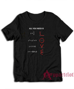 Love Math Graphs T-Shirt