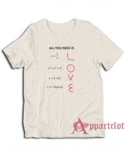 Love Math Graphs T-Shirt