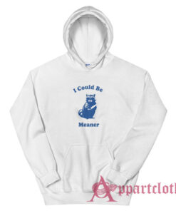 Raccoon I Could Be Meaner Hoodie