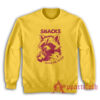Raccoon Snacks Make Me Nicer Sweatshirt