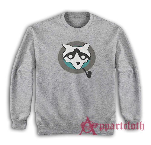 Raccoon With Pipe Benji Dunn Mission Impossible Rogue Nation Sweatshirt
