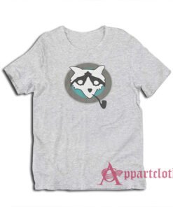Raccoon With Pipe Benji Dunn Mission Impossible Rogue Nation T-Shirt