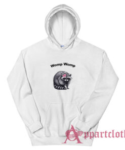 Raccoon Womp Womp with Pink Bow Hoodie