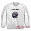 Raccoon Womp Womp with Pink Bow Sweatshirt